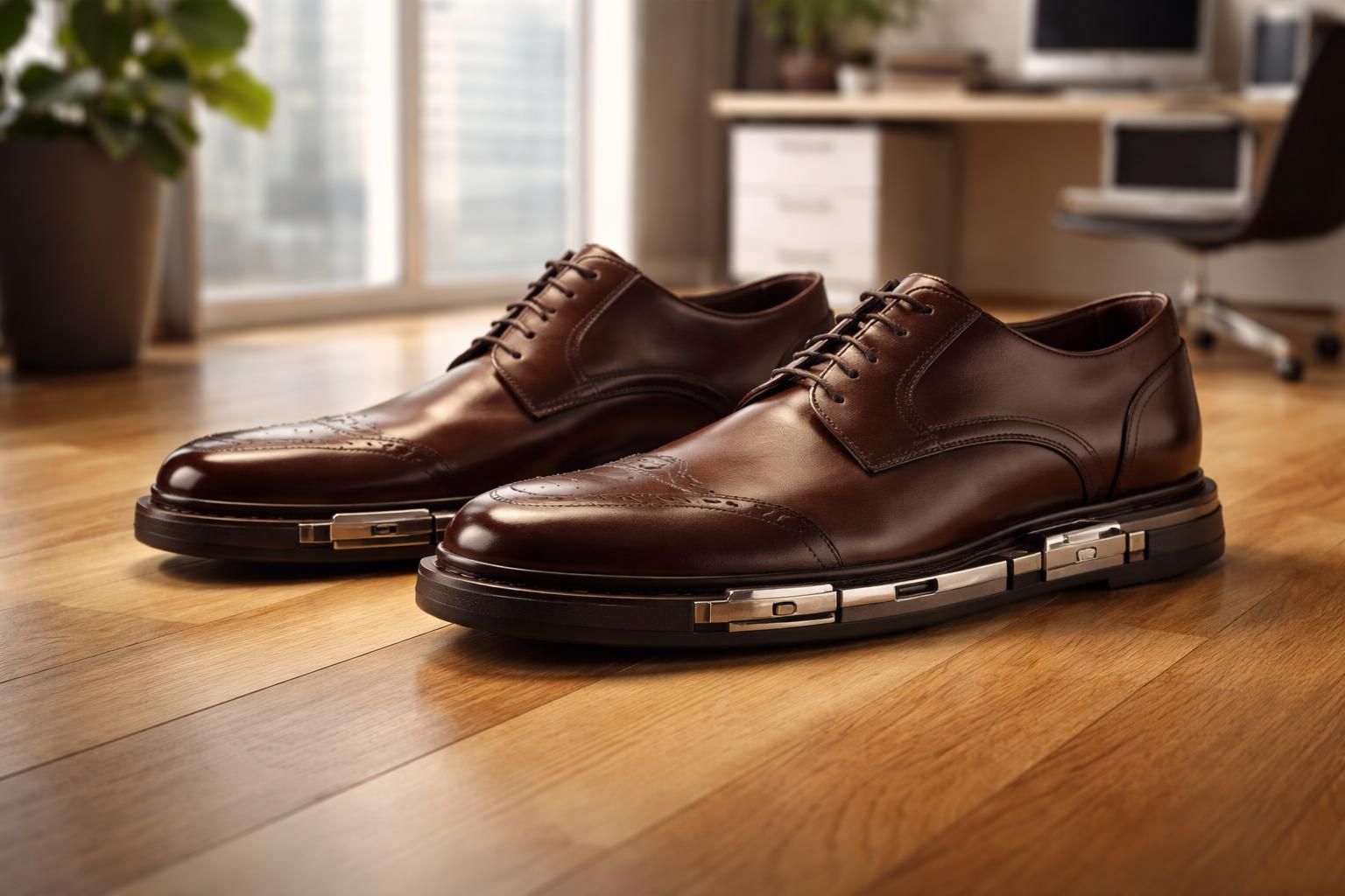 découvrez nos chaussures pour homme qui grandissent avec vos pieds, alliant élégance et confort pour un style impeccable toute la journée.